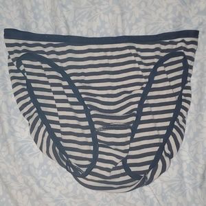 Victoria's Secret Striped Bikini Panties